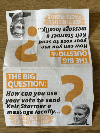 Thumbnail of leaflet from Luke Patterson