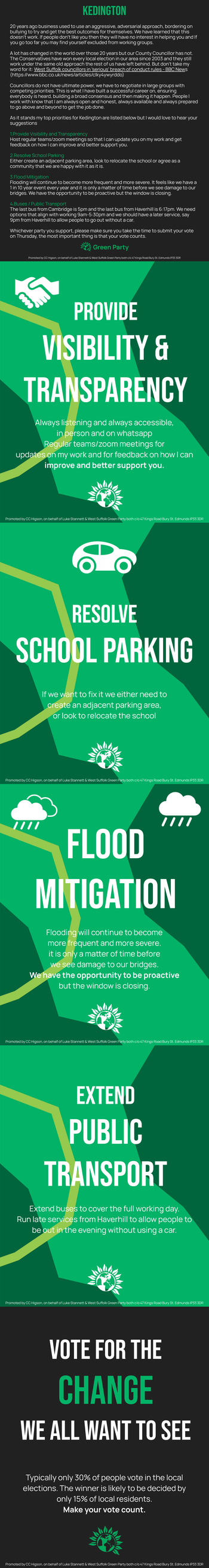 Thumbnail of leaflet from Luke Stannett
