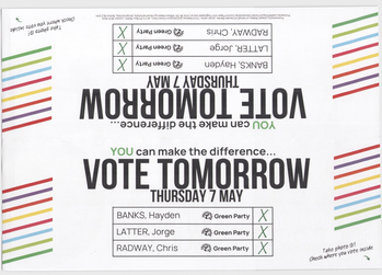 Thumbnail of leaflet from Chris Radway