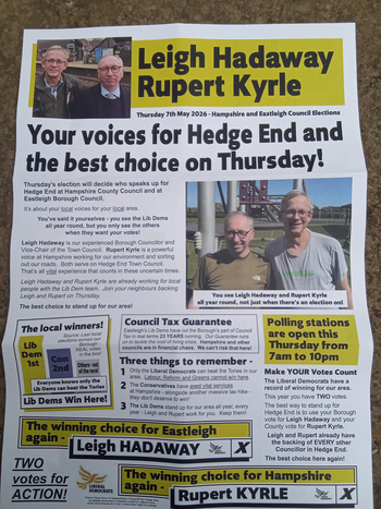 Thumbnail of leaflet from Rupert Gregory Miles Kyrle