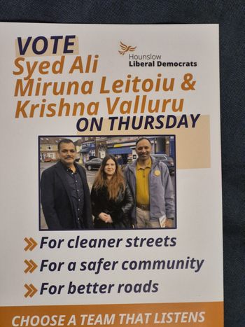 Thumbnail of leaflet from Syed Ali