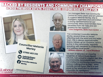 Thumbnail of leaflet from Melanie Morley