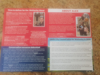 Thumbnail of leaflet from Alex Riddell