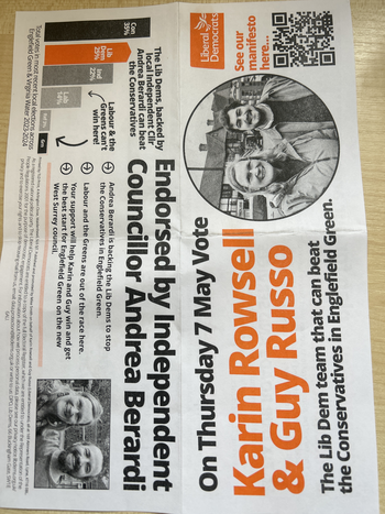 Thumbnail of leaflet from Karin Rowsell