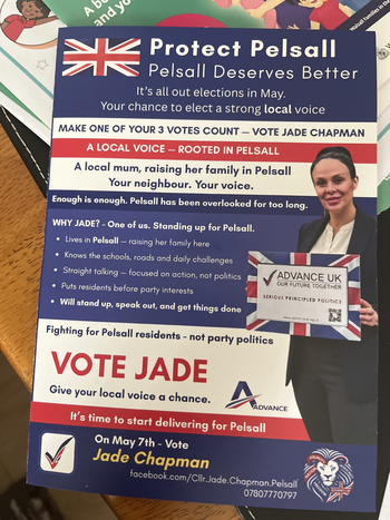 Thumbnail of leaflet from Jade Elizabeth Chapman