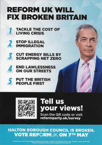 Thumbnail of leaflet from James Michael Coopersmith