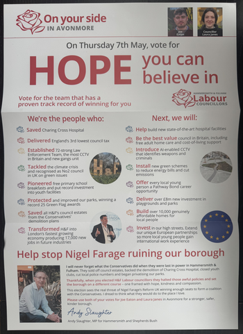 Thumbnail of leaflet from Laura Janes