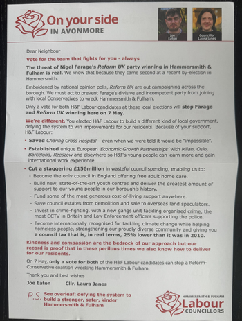 Thumbnail of leaflet from Laura Janes