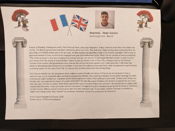 Thumbnail of leaflet from Jean Louis Pascual