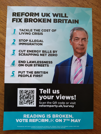 Thumbnail of leaflet from Jeff Lewis
