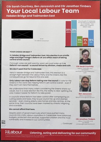 Thumbnail of leaflet from Ben Jancovich