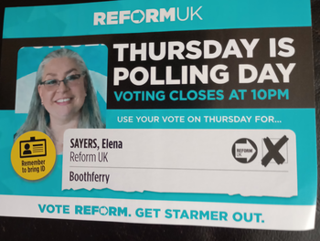 Thumbnail of leaflet from Elena Sayers