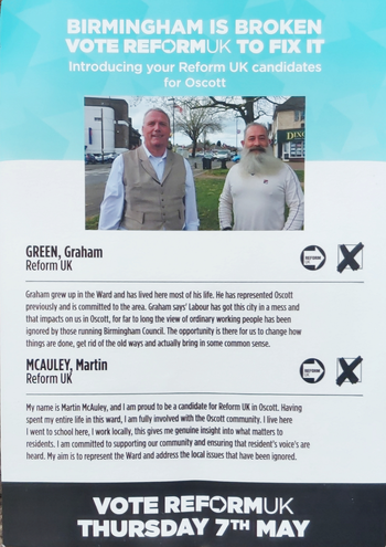 Thumbnail of leaflet from Graham Geoffrey Green