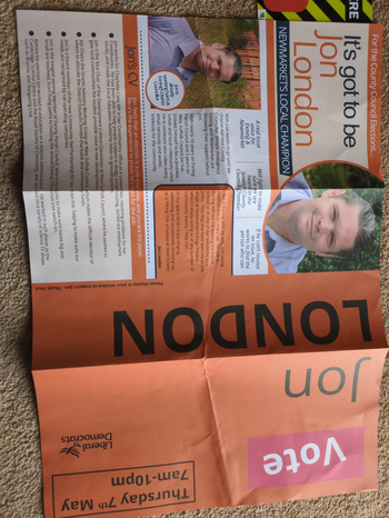 Thumbnail of leaflet from Jon London