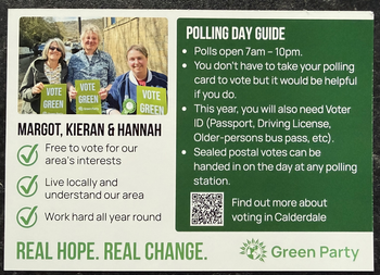 Thumbnail of leaflet from Kieran Luke Turner