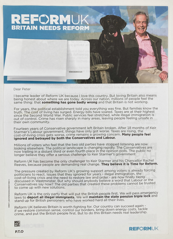 Thumbnail of leaflet from Ian William Derek Bishop
