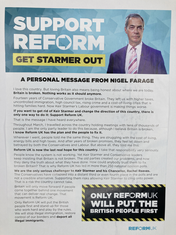 Thumbnail of leaflet from Ian William Derek Bishop