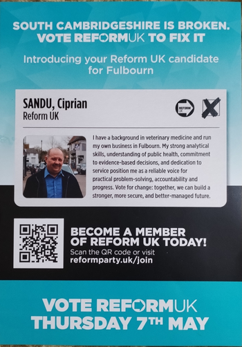 Thumbnail of leaflet from Ciprian Sandu