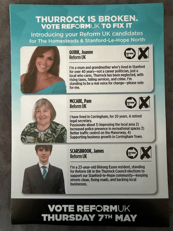 Thumbnail of leaflet from Joanne Lisa Quirk