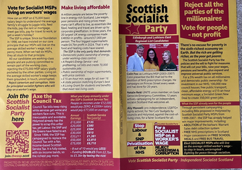 Thumbnail of leaflet from Natalie Reid