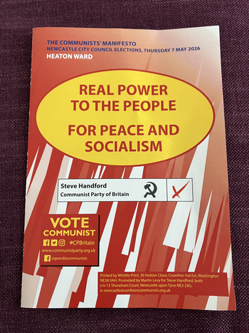 Thumbnail of leaflet from Steve Handford