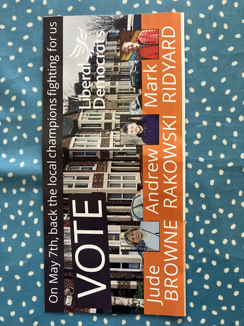 Thumbnail of leaflet from Andrew Rakowski