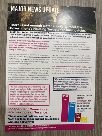 Thumbnail of leaflet from Marc Connor