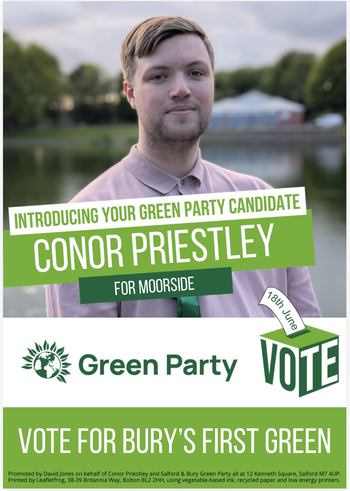 Thumbnail of leaflet from Conor William Craig Priestley