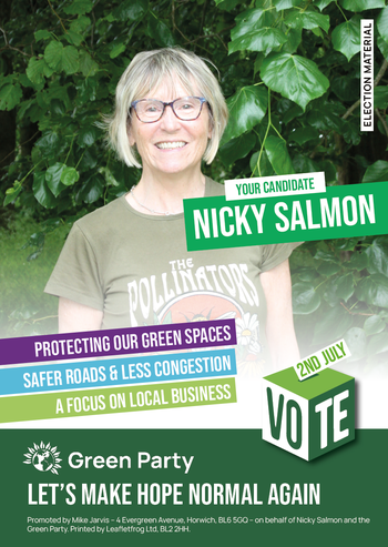 Thumbnail of leaflet from Nicola Salmon