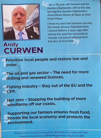 Thumbnail of leaflet from Andy Curwen