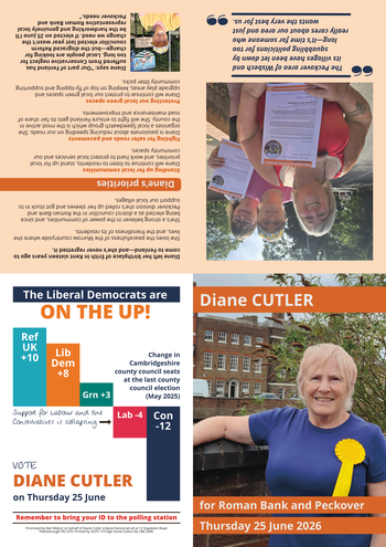 Thumbnail of leaflet from Diane Priscilla Cutler