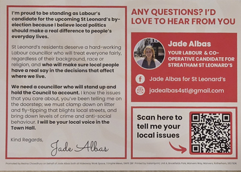 Thumbnail of leaflet from Jade Ellen Albas