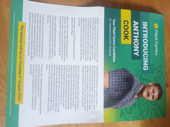 Thumbnail of leaflet from Anthony Cook