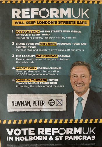 Thumbnail of leaflet from Peter Newman