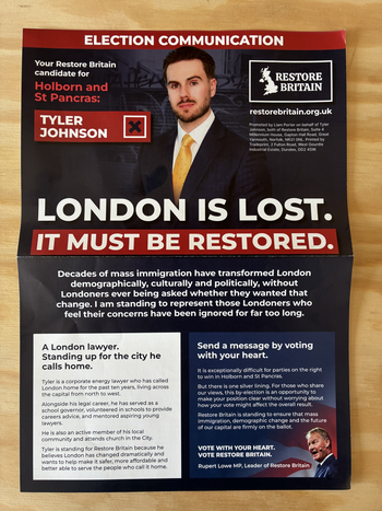 Thumbnail of leaflet from Tyler Kurtis Johnson