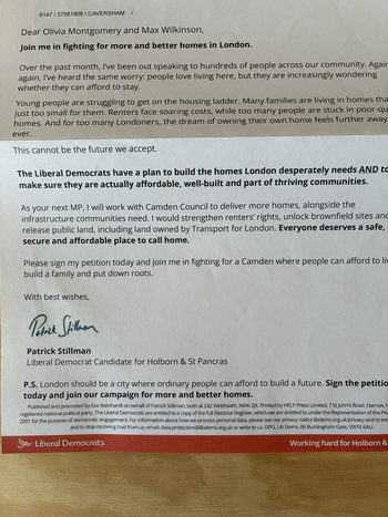 Thumbnail of leaflet from Patrick Thomas Stillman