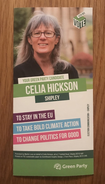 Thumbnail of leaflet from Celia Hickson