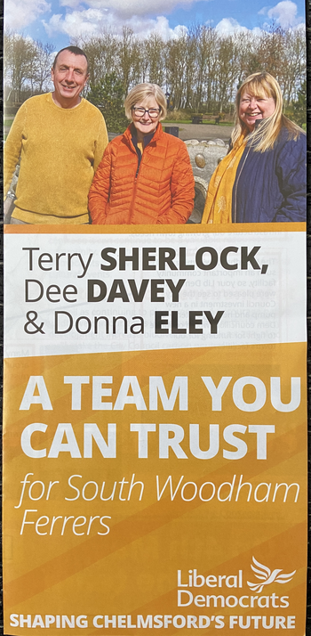 Thumbnail of leaflet from Donna Eley