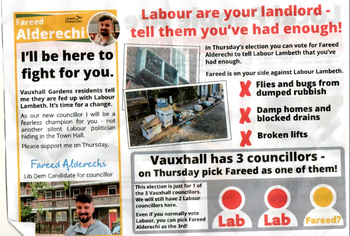 Thumbnail of leaflet from Fareed Alderechi