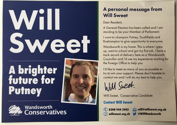 Thumbnail of leaflet from Will Sweet