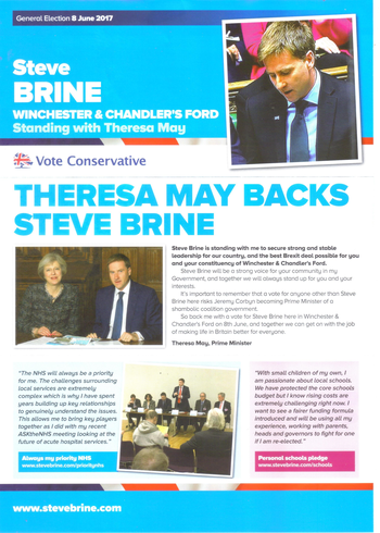 Thumbnail of leaflet from Steve Brine
