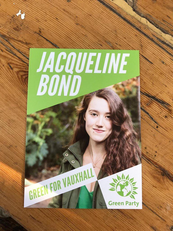 Thumbnail of leaflet from Jacqueline Bond