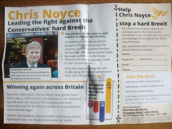 Thumbnail of leaflet from Chris Noyce