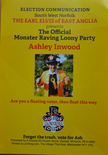 Thumbnail of leaflet from Earl Elvis of East Anglia