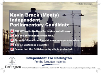 Thumbnail of leaflet from Monty Brack