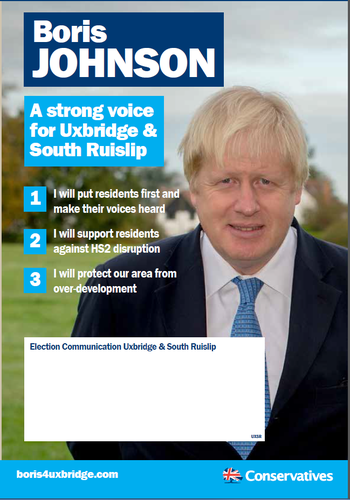 Thumbnail of leaflet from Boris Johnson