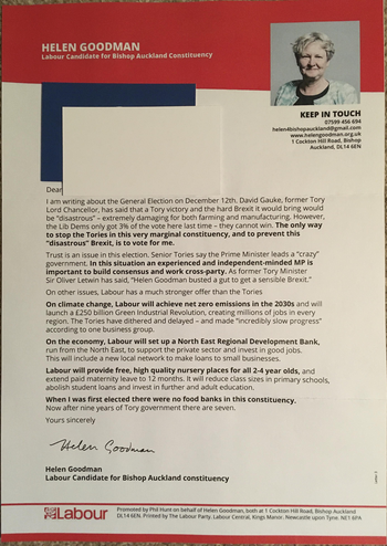 Thumbnail of leaflet from Helen Goodman