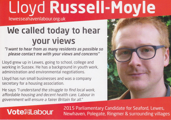 Thumbnail of leaflet from Lloyd Russell-Moyle