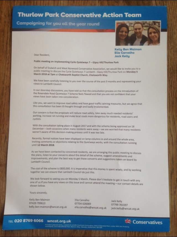 Thumbnail of leaflet from Rachel Janet Wolf