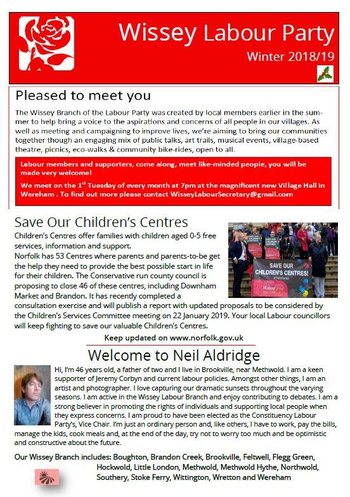 Thumbnail of leaflet from Gordon Henderson